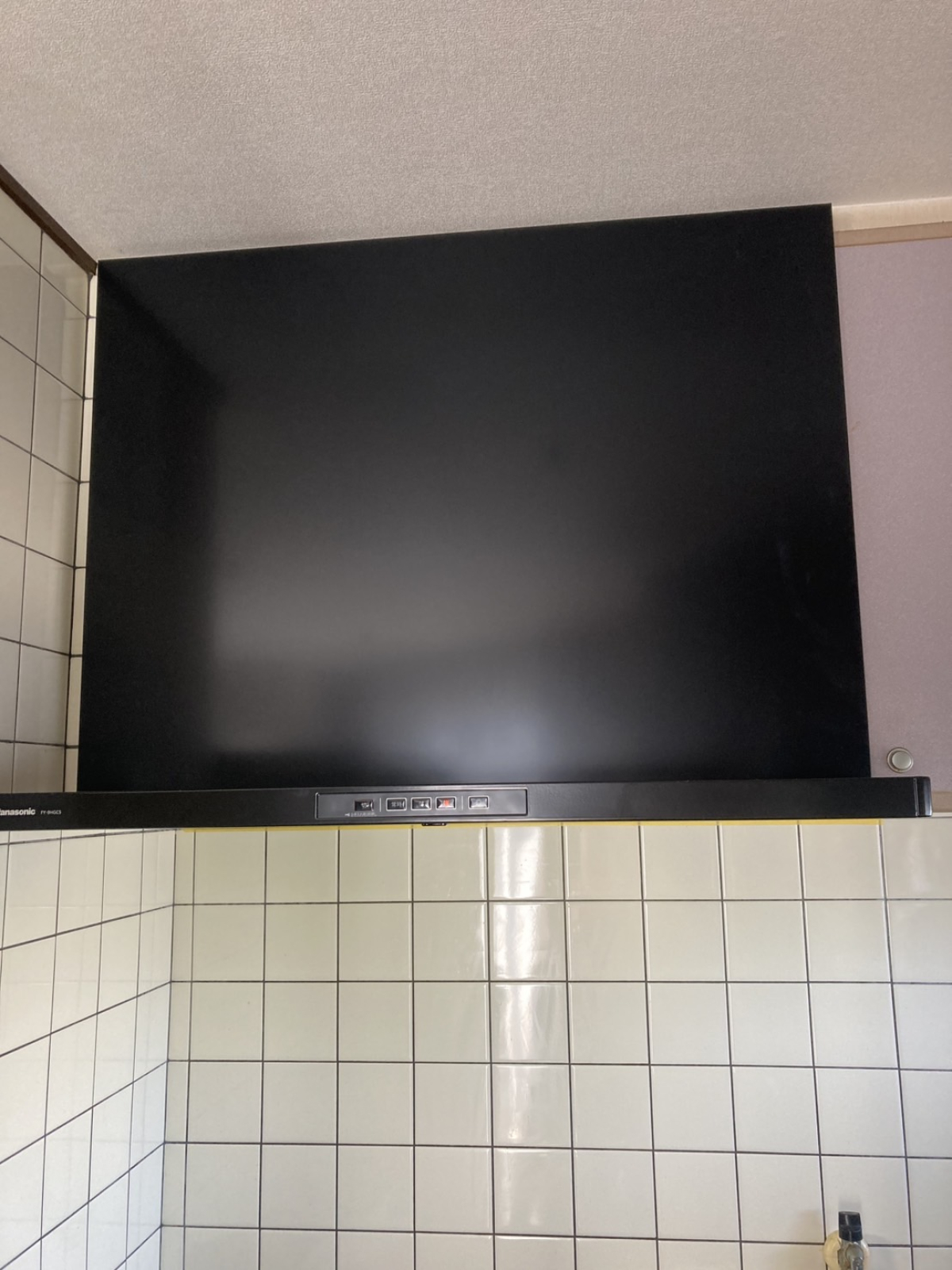 Panasonicのスマートスクエアフードへ交換いたしました