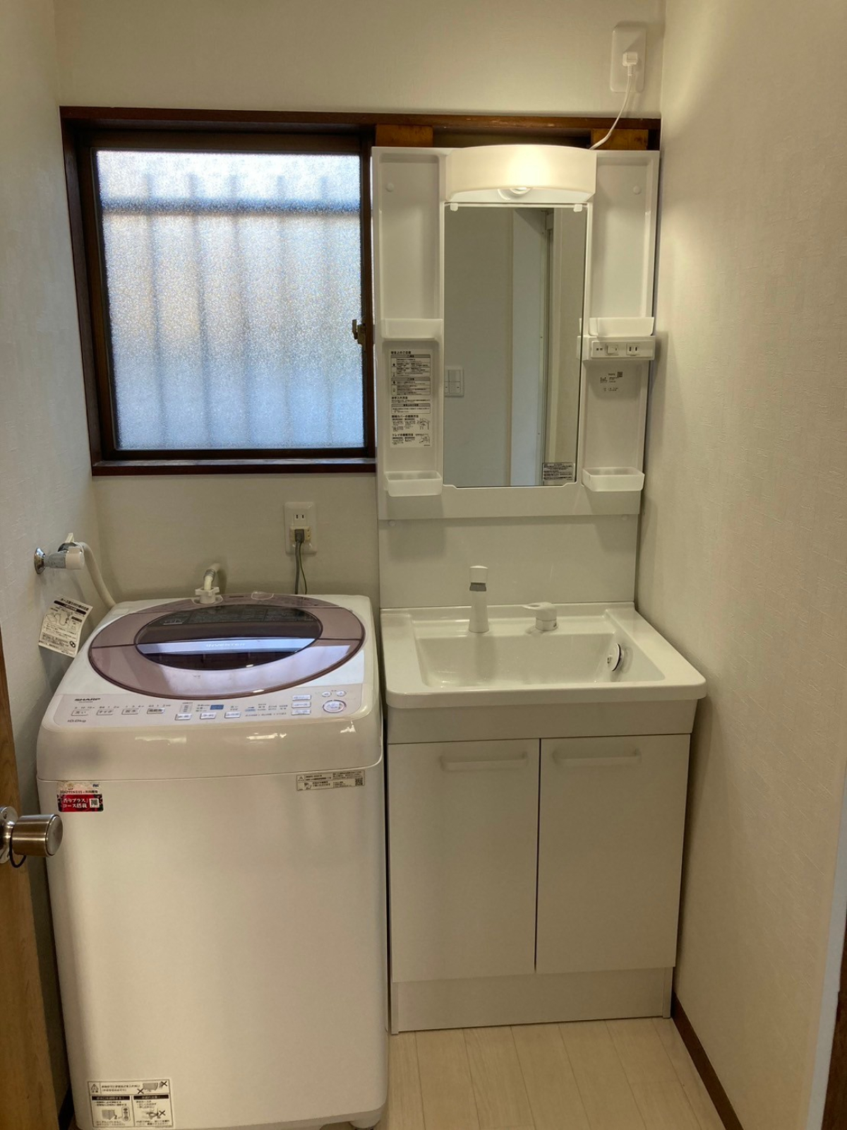 洗面室　施工後